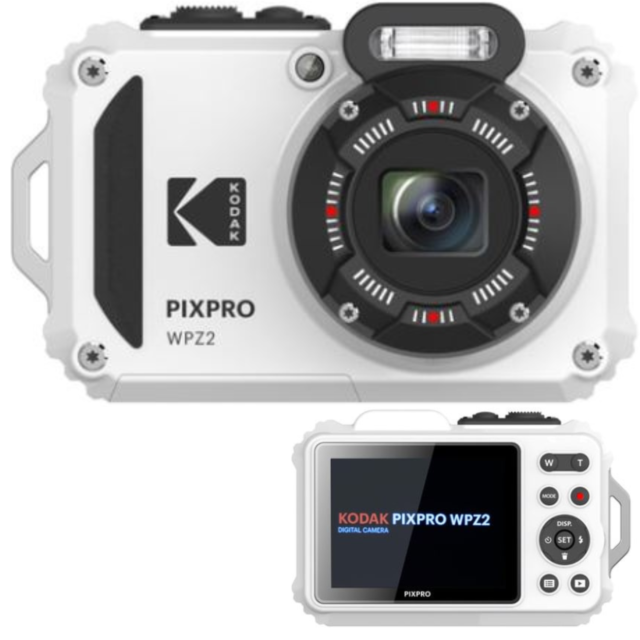 CAMARA KODAK WPZ2WH ACUATICA BLANCA ZOOM OPTICO X4